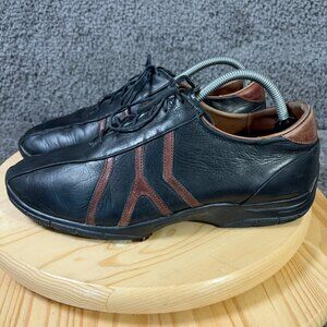 Allen Edmonds Traveler Oxford Mens Size 10 Leather Casual Sneaker Made in USA